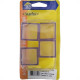 Ponteira Externa (Pvc) Talentos Quadrada 30X30 Transparente Cartela Com 4 Pecas Ponteira Externa (Pvc) Talentos Quadrada 30X30 Transparente Cartela Com 4 Pecas