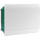 Centrinho Schneider Pvc Embutir Branco Para 16 Disjuntores Din Sem Barramento Centrinho Schneider Pvc Embutir Branco Para 16 Disjuntores Din Sem Barramento