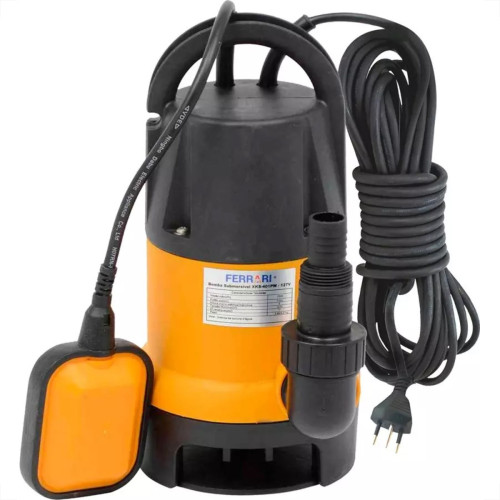 Bomba De Agua Ferrari Submersa 1/2Cv. 400W.X220V. - Xks450Pw - Aab1050027 Bomba De Agua Ferrari Submersa 1/2Cv. 400W.X220V. - Xks450Pw - Aab1050027