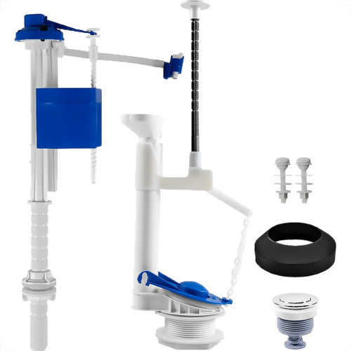 Mecanismo Para Caixa Acoplada Astra Hidraulico Kit Completo Acionamento Superior Botao Branco Mu2/Sp*Branco Mecanismo Para Caixa Acoplada Astra Hidraulico Kit Completo Acionamento Superior Botao Branco Mu2/Sp*Branco