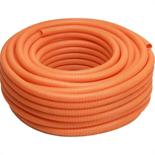 Conduite Corrugado Tramontina Laranja 1/2'' - Com 50M Conduite Corrugado Tramontina Laranja 1/2'' - Com 50M