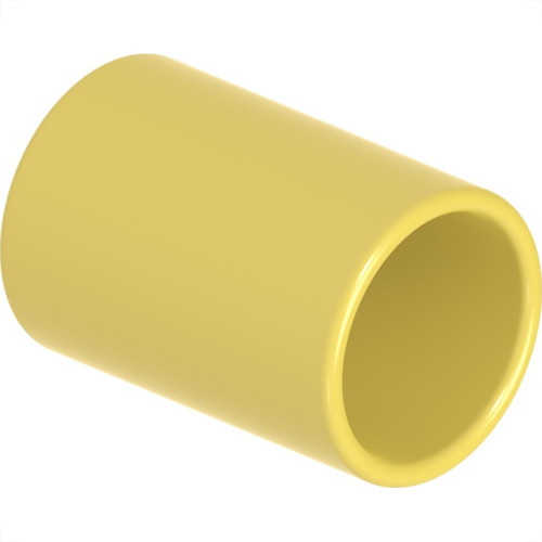 Luva Para Conduite Pvc Tigre Pressao Amarela 3/4''- 25Mm - Kit C/50 Pecas Luva Para Conduite Pvc Tigre Pressao Amarela 3/4''- 25Mm - Kit C/50 Pecas