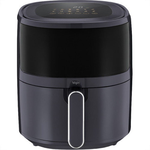 Fritadeira Eletrica Sem Oleo Elgin Visio Fry Visor Transparente 5 Litros Preta - 127V. Fritadeira Eletrica Sem Oleo Elgin Visio Fry Visor Transparente 5 Litros Preta - 127V.