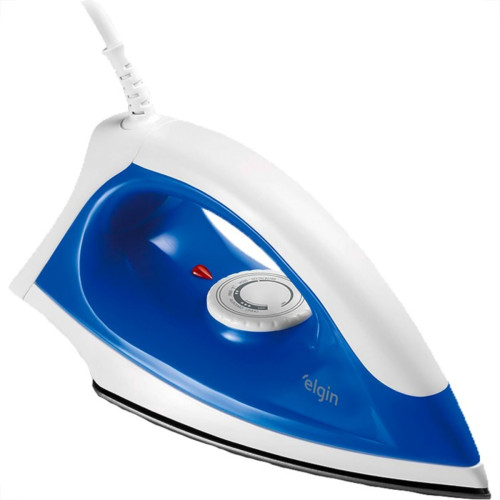 Ferro A Seco Elgin Iron Force Ii Base Antiaderente - 220V. Ferro A Seco Elgin Iron Force Ii Base Antiaderente - 220V.