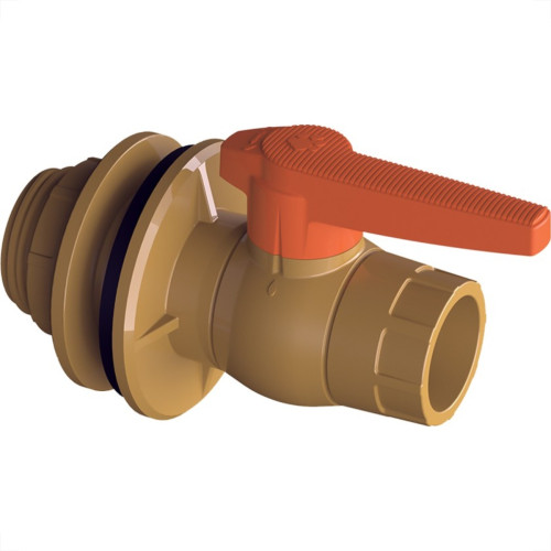 Adaptador Para Caixa D`Agua Tigre Com Registro 25Mm Adaptador Para Caixa D`Agua Tigre Com Registro 25Mm