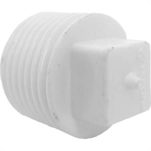 Plug Branco Krona Rosca   1.1/2'' - Kit C/20 Pecas