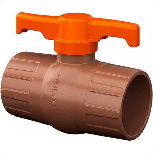 Registro Esfera Pvc Soldavel Krona 85Mm