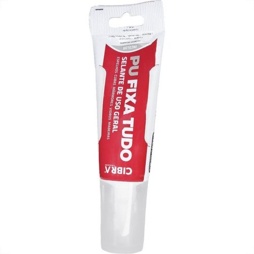 Cola Para Fixacao Fixa Tudo Cibra Incolor 50G. Cola Para Fixacao Fixa Tudo Cibra Incolor 50G.