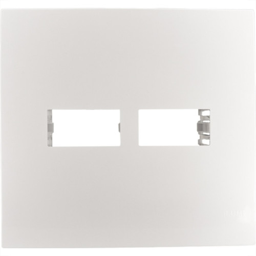 Placa Conjunto Ilumi I9-Inove Branco 4X4 1 Modulo + 1 Modulo Separados Horizontais Branca - 97060 Placa Conjunto Ilumi I9-Inove Branco 4X4 1 Modulo + 1 Modulo Separados Horizontais Branca - 97060