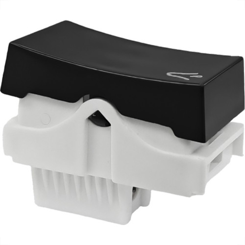 Modulo Ilumi Slim 1 Tecla Campainha Preto 81134 Modulo Ilumi Slim 1 Tecla Campainha Preto 81134