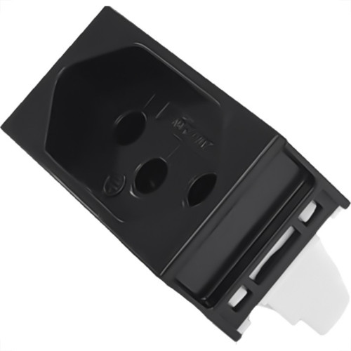 Modulo Ilumi Slim 1 Tomada 20A. Preto 811414 Modulo Ilumi Slim 1 Tomada 20A. Preto 811414