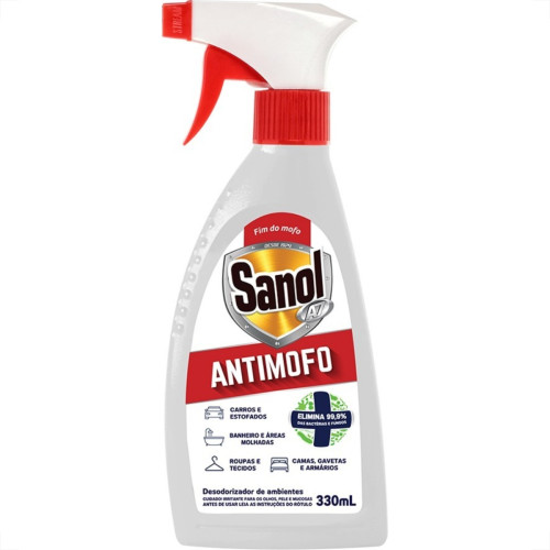 Antimofo Sanol A7 Spray 330Ml - 9221 Antimofo Sanol A7 Spray 330Ml - 9221