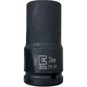 Soquete De Impacto Longo Eda 1/2''X 24Mm - 9Ta
