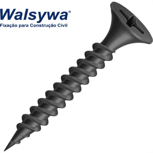 Parafuso Drywall Agulha Trombeta Philips Walsywa 3,5 X 25Mm - 363721 - Kit C/10 Centos Parafuso Drywall Agulha Trombeta Philips Walsywa 3,5 X 25Mm - 363721 - Kit C/10 Centos