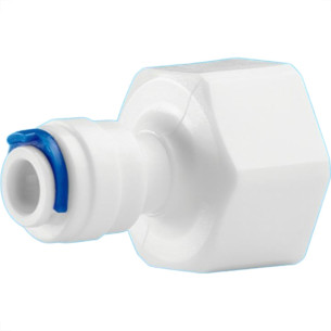 Conexao Hidro Filtros Reta Femea 1/2'' Saida 1/4'' Branca - 913-2526