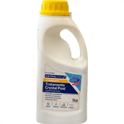 Clarificante Tratamento Crystal Pool Fluidra Astralpool 1Kg - 210041T Clarificante Tratamento Crystal Pool Fluidra Astralpool 1Kg - 210041T