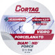 Disco Diamantado Cortag Porcelanato Vidro 110Mm X 20Mm - 62796