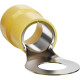 Terminal Anel Olhal Pre-Isolado Sforplast 25Mm - M6 - Amarelo Pacote Com 25 Pecas Terminal Anel Olhal Pre-Isolado Sforplast 25Mm - M6 - Amarelo Pacote Com 25 Pecas