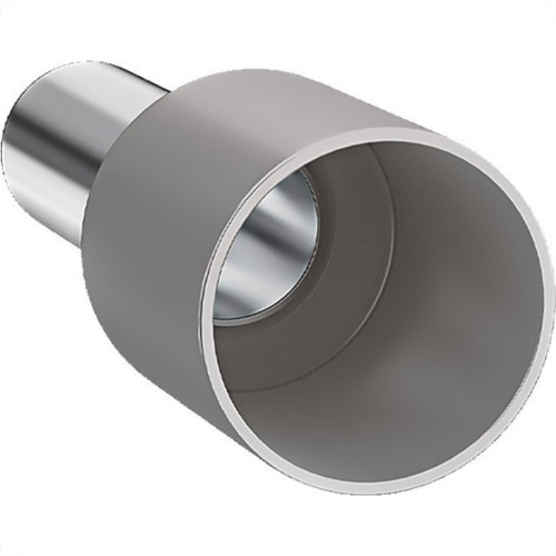 Terminal Tubular Ilhos Isolado Simples Sforplast 4,0Mm Comprimento 12Mm - Cinza Terminal Tubular Ilhos Isolado Simples Sforplast 4,0Mm Comprimento 12Mm - Cinza