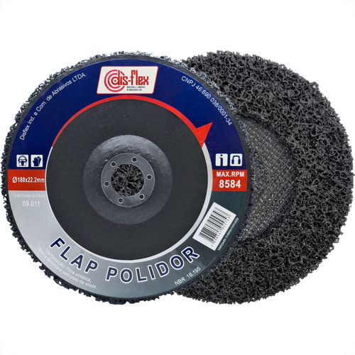 Disco Flap Disflex Removedor/Polidor 185X22Mm - 9.011 Disco Flap Disflex Removedor/Polidor 185X22Mm - 9.011