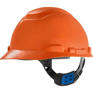 Capacete De Seguranca 3M H-700 Laranja Com Aba Frontal - Hb004570956