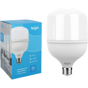 Lampada Led Alta Potencia Elgin 100W. 10.000Lm Bivolt 6500K. - E27/E40
