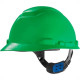 Capacete De Seguranca 3M H-700 Verde Com Aba Frontal - Hb004570949 Capacete De Seguranca 3M H-700 Verde Com Aba Frontal - Hb004570949
