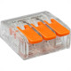 Conector Frontec Emenda 3 Polos - 6Mm - 41A. Pacote Com 30 Pecas - F41613/30 Conector Frontec Emenda 3 Polos - 6Mm - 41A. Pacote Com 30 Pecas - F41613/30
