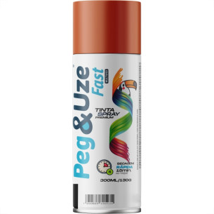 Spray Peg E Uze Fast Uso Geral Laranja 300Ml/130G.