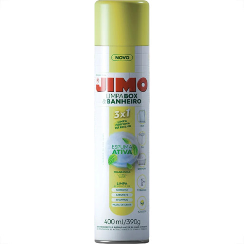 Limpa Box Banheiro Jimo 400Ml/380G - 19936 Limpa Box Banheiro Jimo 400Ml/380G - 19936