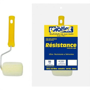 Rolo De Espuma Roloflex Resistance Com Capa 6Cm - 2812 - Kit C/6 Pecas