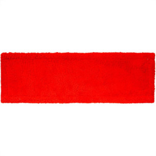 Refil Para Mop Powermaid Flat Pano De Microfibra Para Limpeza Molhada - Vermelho