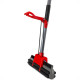 Mop Esponja Powermaid Rodo Magico ''Limpa-Lava -Seca'' Vermelho/Cinza