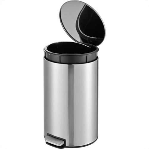 Lixeira Inox Com Pedal Slim Powermaid 3 Litros Lixeira Inox Com Pedal Slim Powermaid 3 Litros