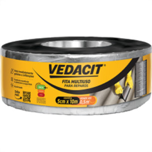 Fita Multiuso Otto Vedacit Autoadesiva 5Cm X 10M