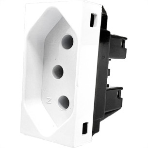 Modulo Dicompel Ritz 1 Tomada 10A. - Rzb-2200/1