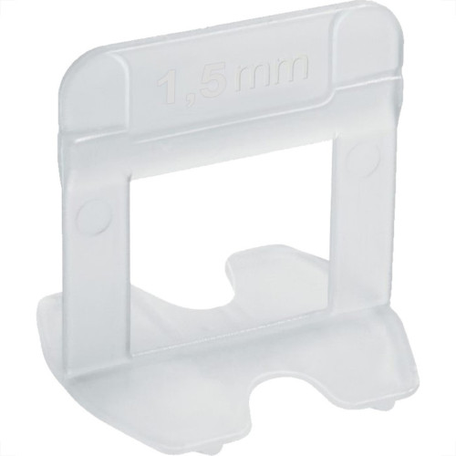 Espacador De Piso Cortag Nivelador Smart 1,5Mm Pacote Com 50 Pecas Espacador De Piso Cortag Nivelador Smart 1,5Mm Pacote Com 50 Pecas