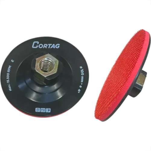 Suporte Para Disco Diamantado Cortag 100Mm - 4'' Rosca M14 - 62152