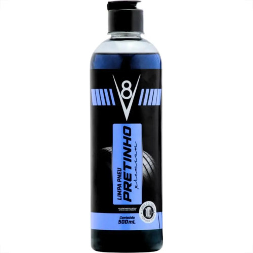 Pretinho Para Pneu Sanol V8 Premium Gel 500Ml - 7000 Pretinho Para Pneu Sanol V8 Premium Gel 500Ml - 7000