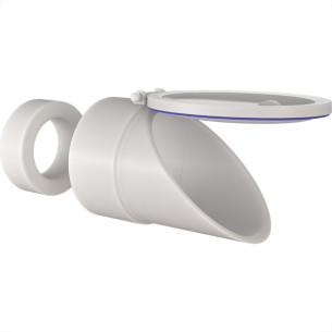 Valvula Retencao Para Esgoto Pvc Estrela 100Mm - 2337