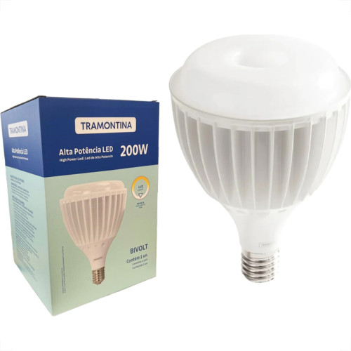 Lampada Led Alta Potencia Tramontina 200W. 18.000Lm Bivolt 6500K. - E-40 - 58025076 Lampada Led Alta Potencia Tramontina 200W. 18.000Lm Bivolt 6500K. - E-40 - 58025076