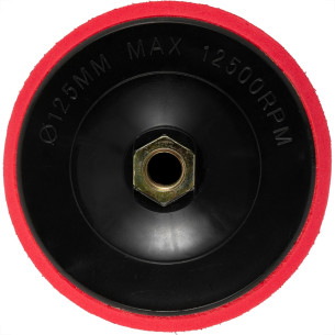 Disco Borracha Eda 5'' Para Disco De Lixa - 0Le