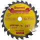 Serra Circular Widea Starrett 7.1/4''X 24 Dentes - Ccs184-24Aw Serra Circular Widea Starrett 7.1/4''X 24 Dentes - Ccs184-24Aw