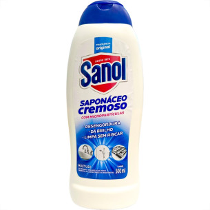 Limpador De Superficie Sanol Cremoso Classico 500Ml