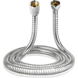 Engate Flexivel Cromado Alpha Para Ducha Higienica 1,20M