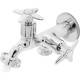 Torneira Maquina De Lavar/Tanque Metal Alpha 1131 Soft - C-23 - 1/2'' E 3/4'' Cromada - 1/4 Volta Torneira Maquina De Lavar/Tanque Metal Alpha 1131 Soft - C-23 - 1/2'' E 3/4'' Cromada - 1/4 Volta