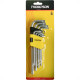 Chave Torx Thompson Tipo ''L'' Jogo Com 9 Pecas Longo - 1842 Chave Torx Thompson Tipo ''L'' Jogo Com 9 Pecas Longo - 1842