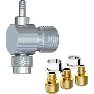 Adaptador Para Filtro Rocco 1/2'' Com Regulador De Vazao Mini - 2083 412