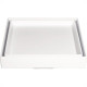 Ralo Invisivel Quadrado Ss Lares 15X15Cm Branco