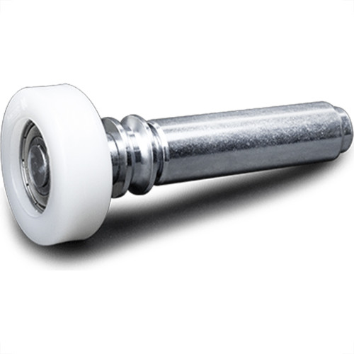 Roldana Para Portao Nylon Guia Lateral 18X60Mm Com Rolamento - 061107 - Kit C/2 Pecas